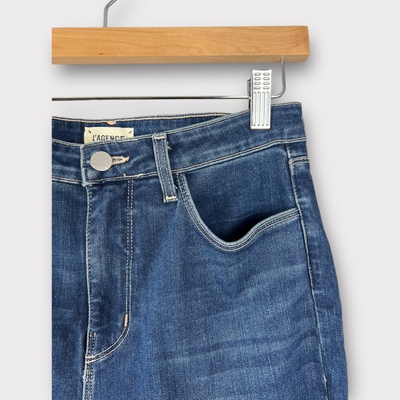 FINAL SALE - L'AGENCE Marguerite Skinny High Rise Peralta | Size 28 - Picture 10 of 13